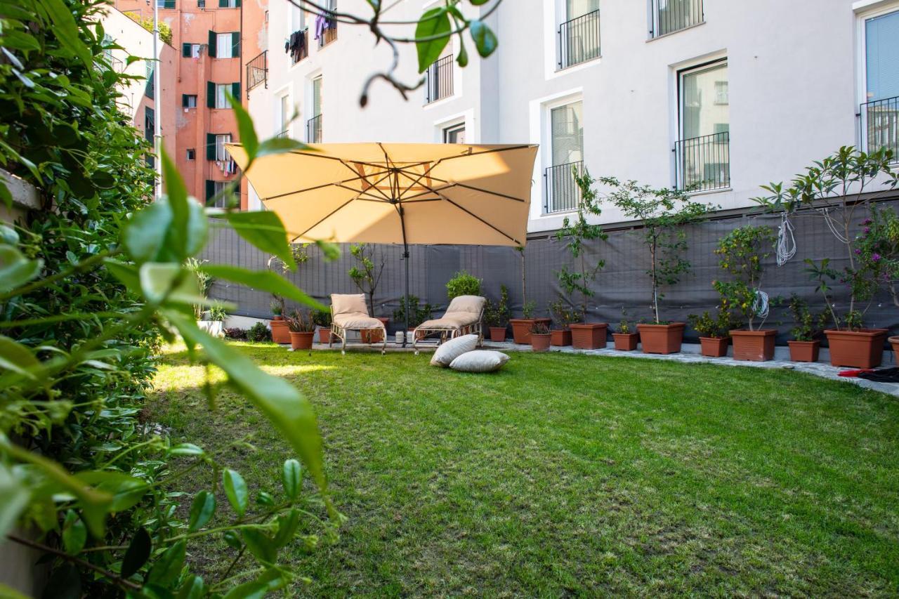 Giardino In Centro Storico -Appartamento Con Giardino, Genova Centro Storico, Acquario Экстерьер фото