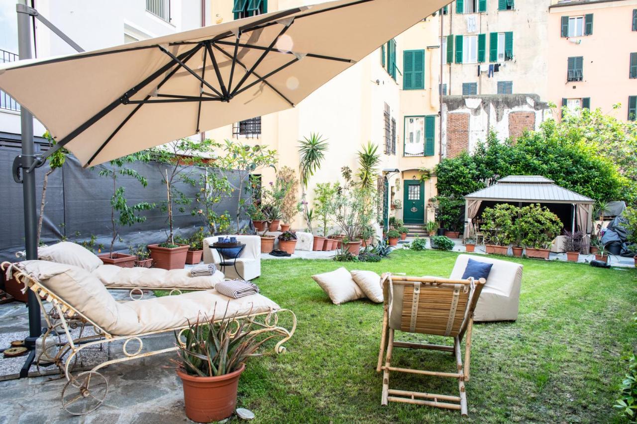 Giardino In Centro Storico -Appartamento Con Giardino, Genova Centro Storico, Acquario Экстерьер фото